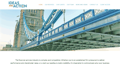 Desktop Screenshot of ideasandaction.com